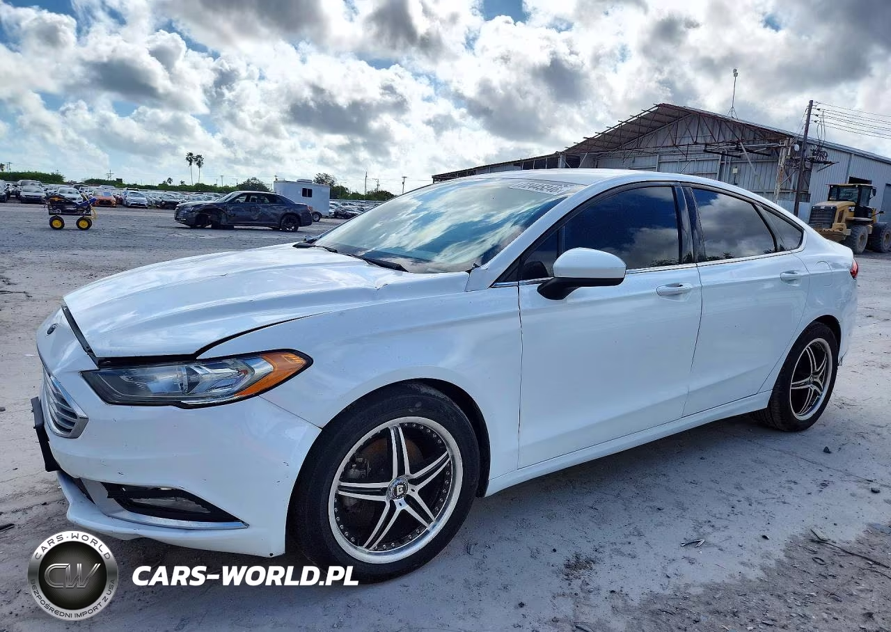2017 Ford Fusion Se VIN:3FA6P0H76HR366926 - 1