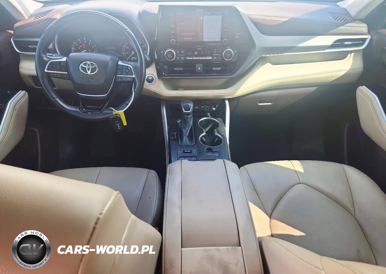 2021 Toyota Highlander Xle VIN:5TDHZRBH2MS552361 - 8