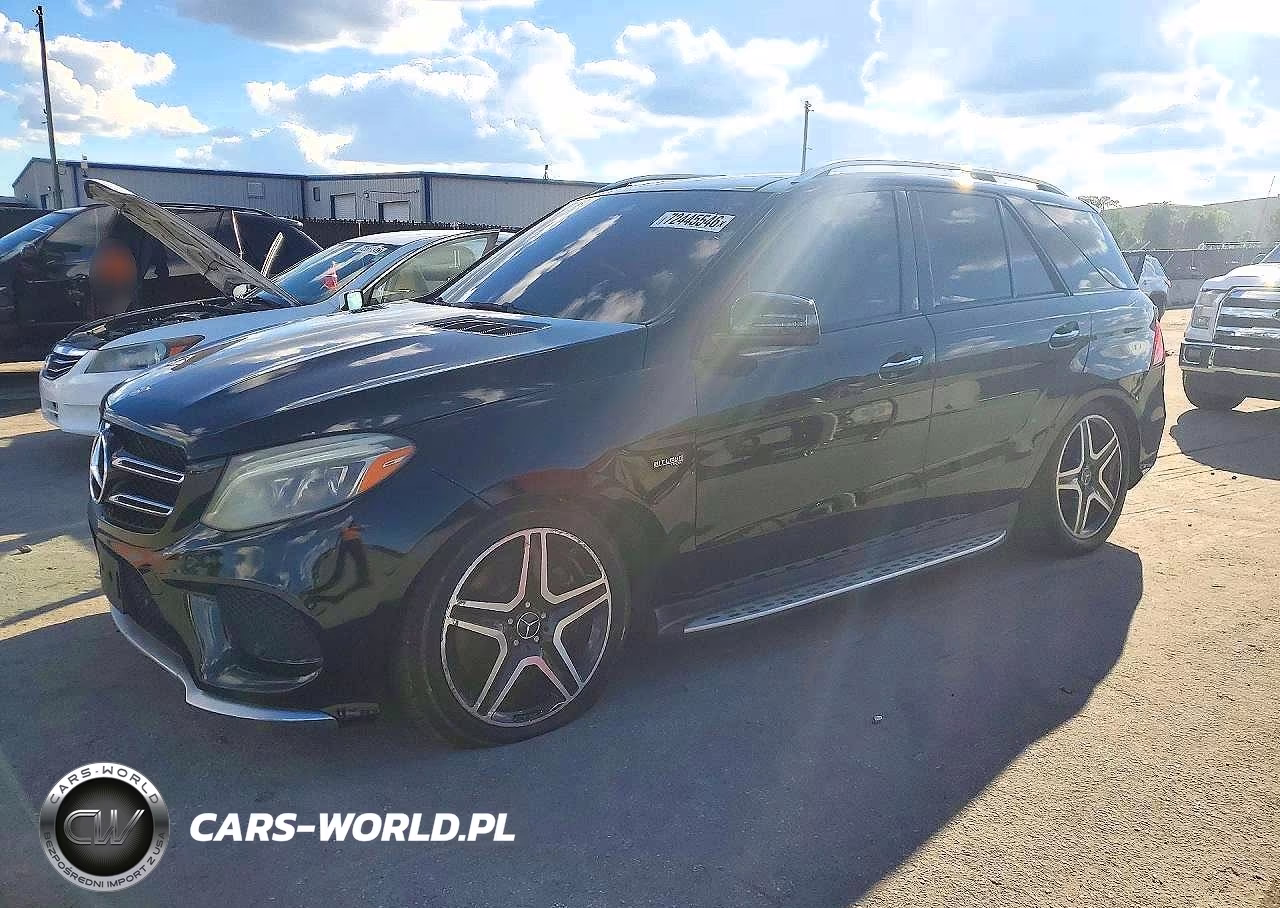 2017 Mercedes-Benz Gle 43 Amg VIN:4JGDA6EB3HA906494 - 1