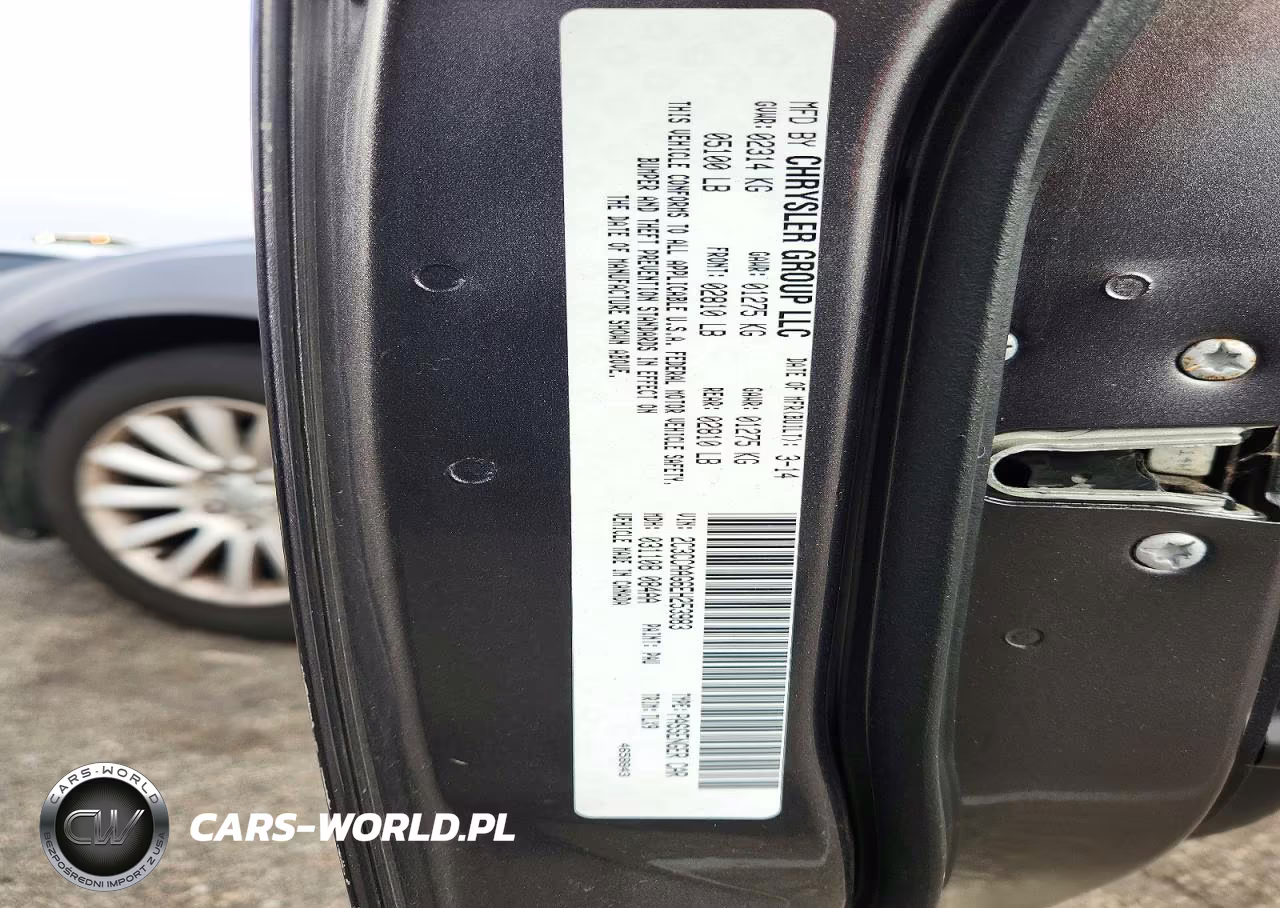 2014 Chrysler 300 VIN:2C3CCAAG6EH253983 - 12
