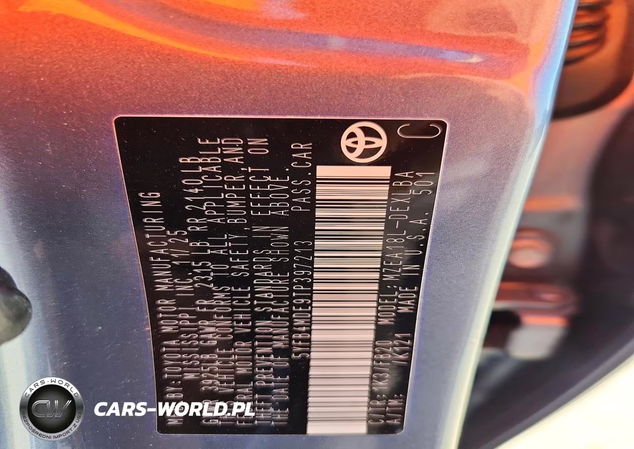 2026 Toyota Corolla Le VIN:5YFB4MDE9TP397213 - 12