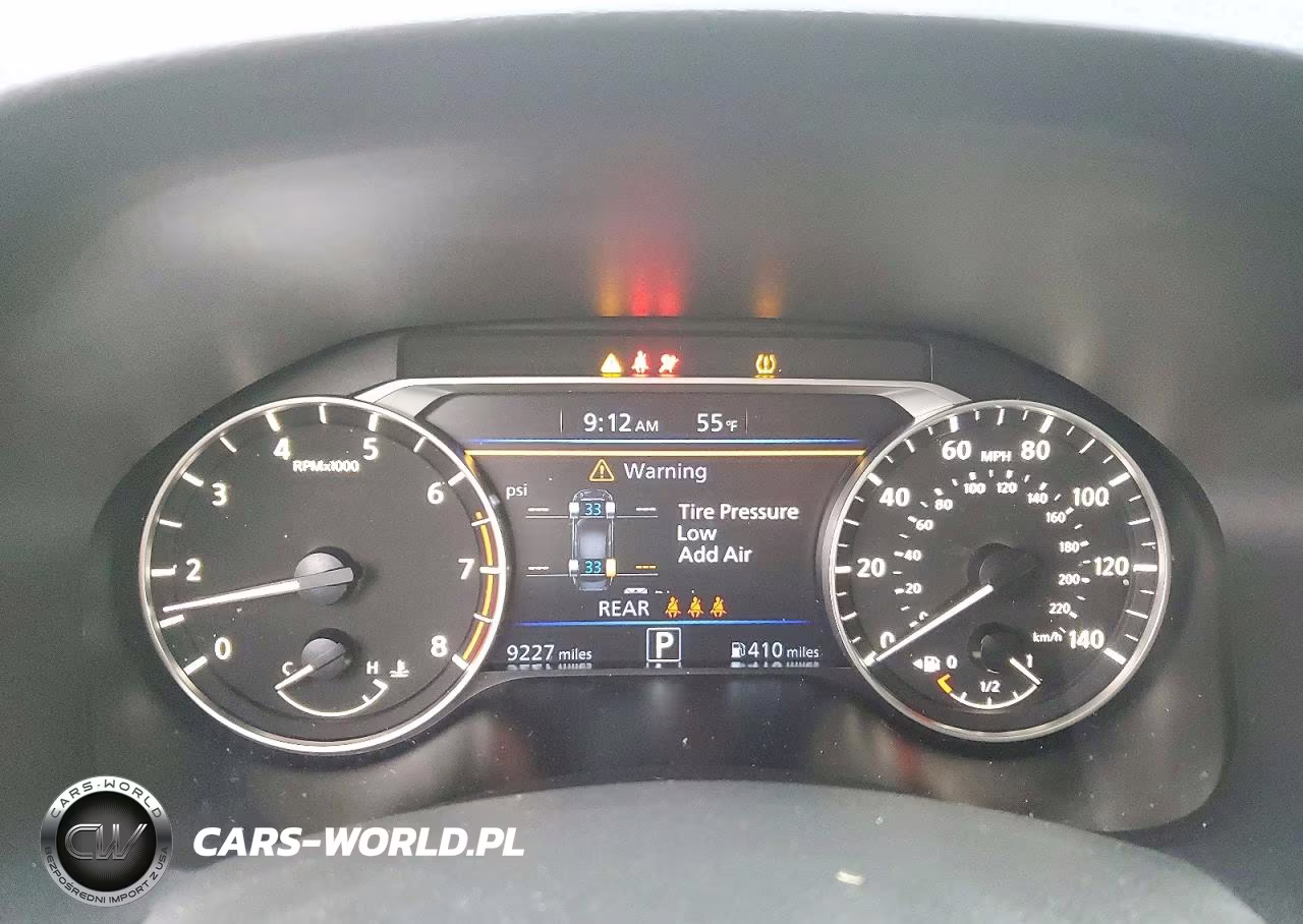 2026 Nissan Altima Sv VIN:1N4BL4DV1TN325167 - 9