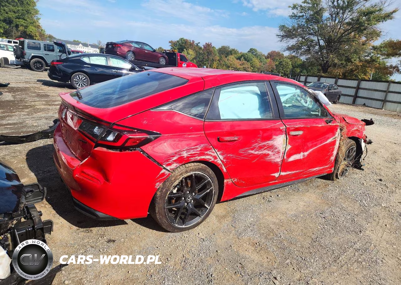 2026 Honda Civic Sport VIN:19XFL2H84TE013336 - 3