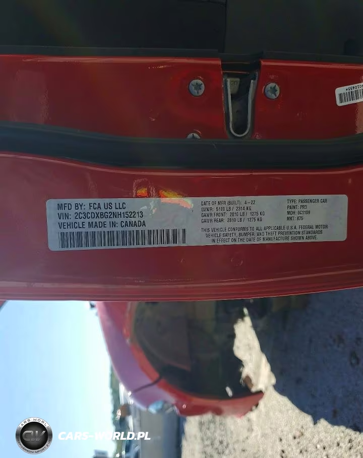 2022 Dodge Charger Sxt VIN:2C3CDXBG2NH152213 - 12
