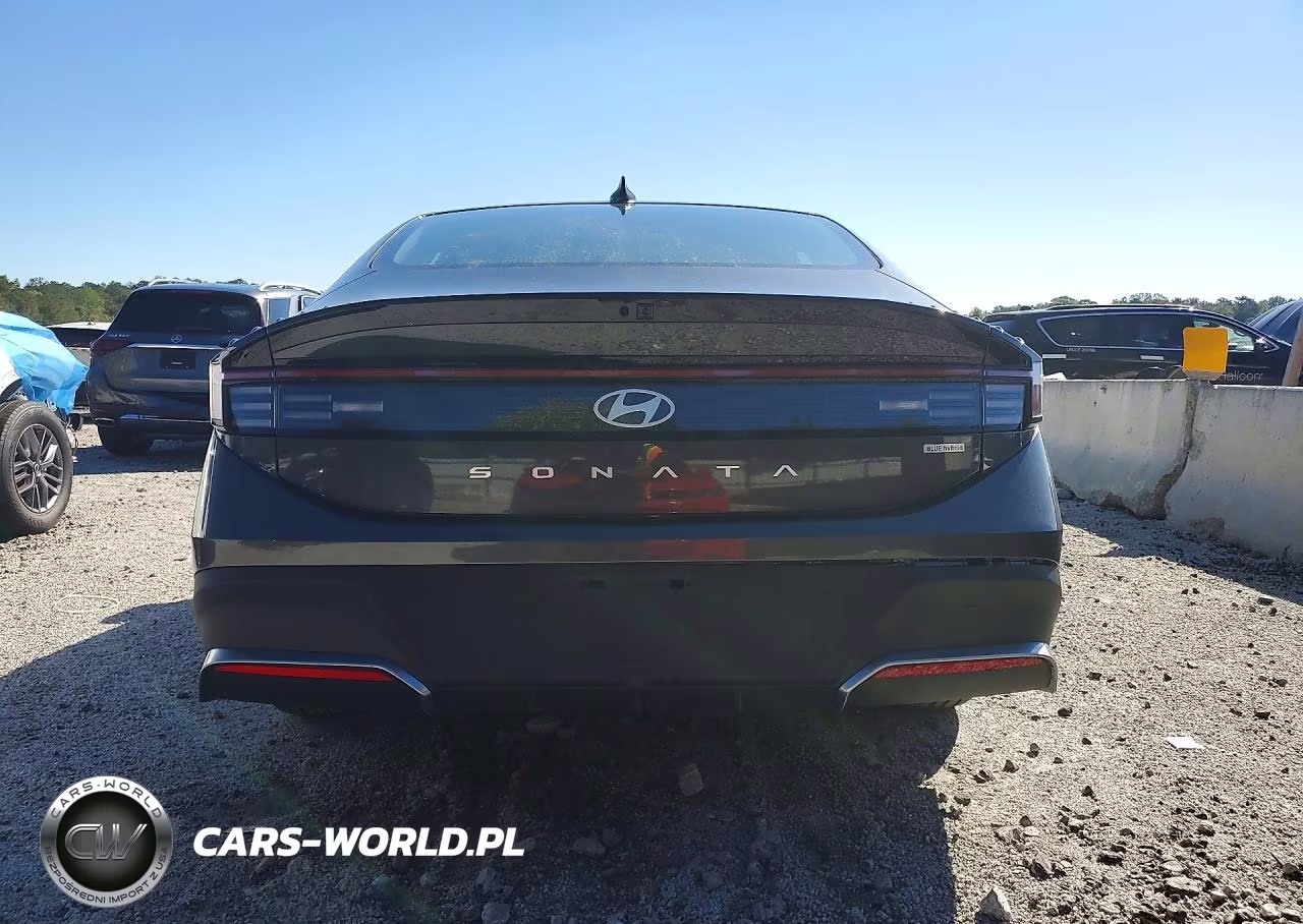2026 Hyundai Sonata Hybrid Blue VIN:KMHL24JJ8TA187939 - 6