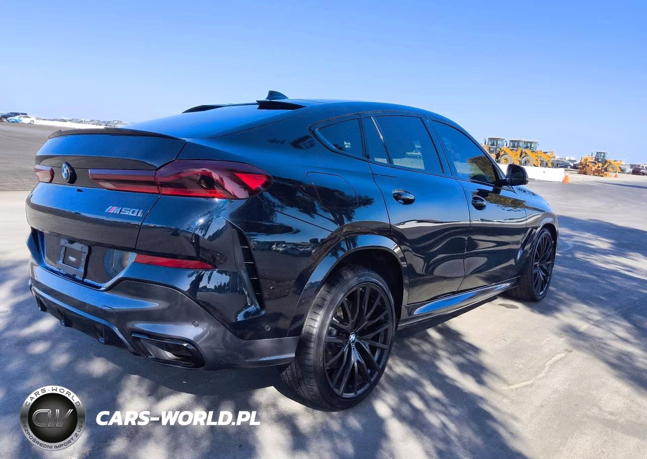 2021 BMW X6 M50I VIN:5UXCY8C0XM9H25687 - 3