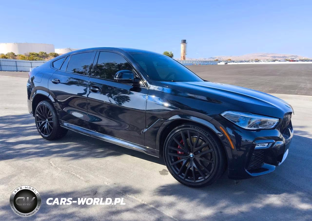 2021 BMW X6 M50I VIN:5UXCY8C0XM9H25687 - 4