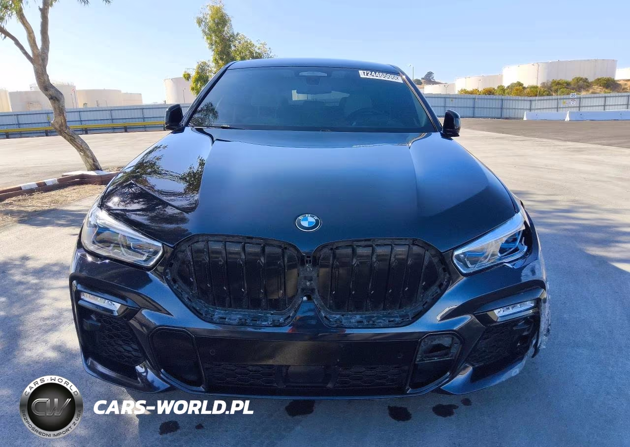 2021 BMW X6 M50I VIN:5UXCY8C0XM9H25687 - 5