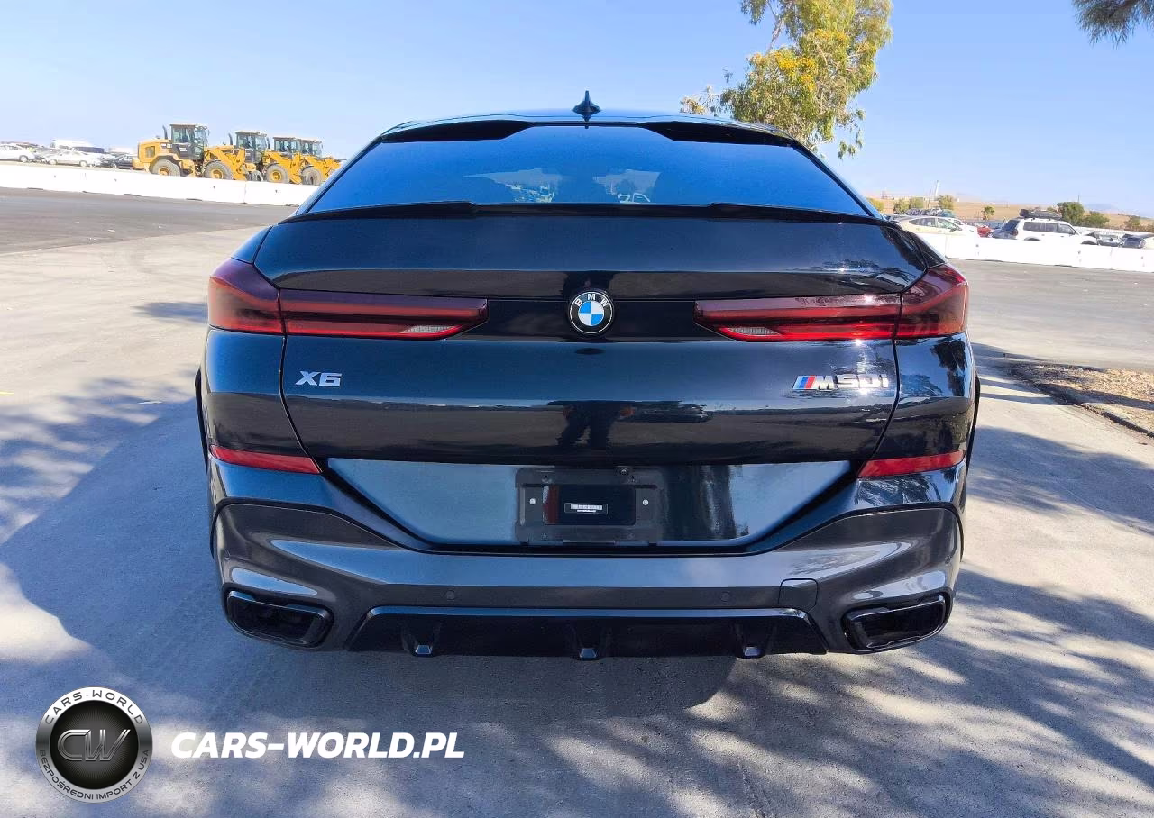 2021 BMW X6 M50I VIN:5UXCY8C0XM9H25687 - 6