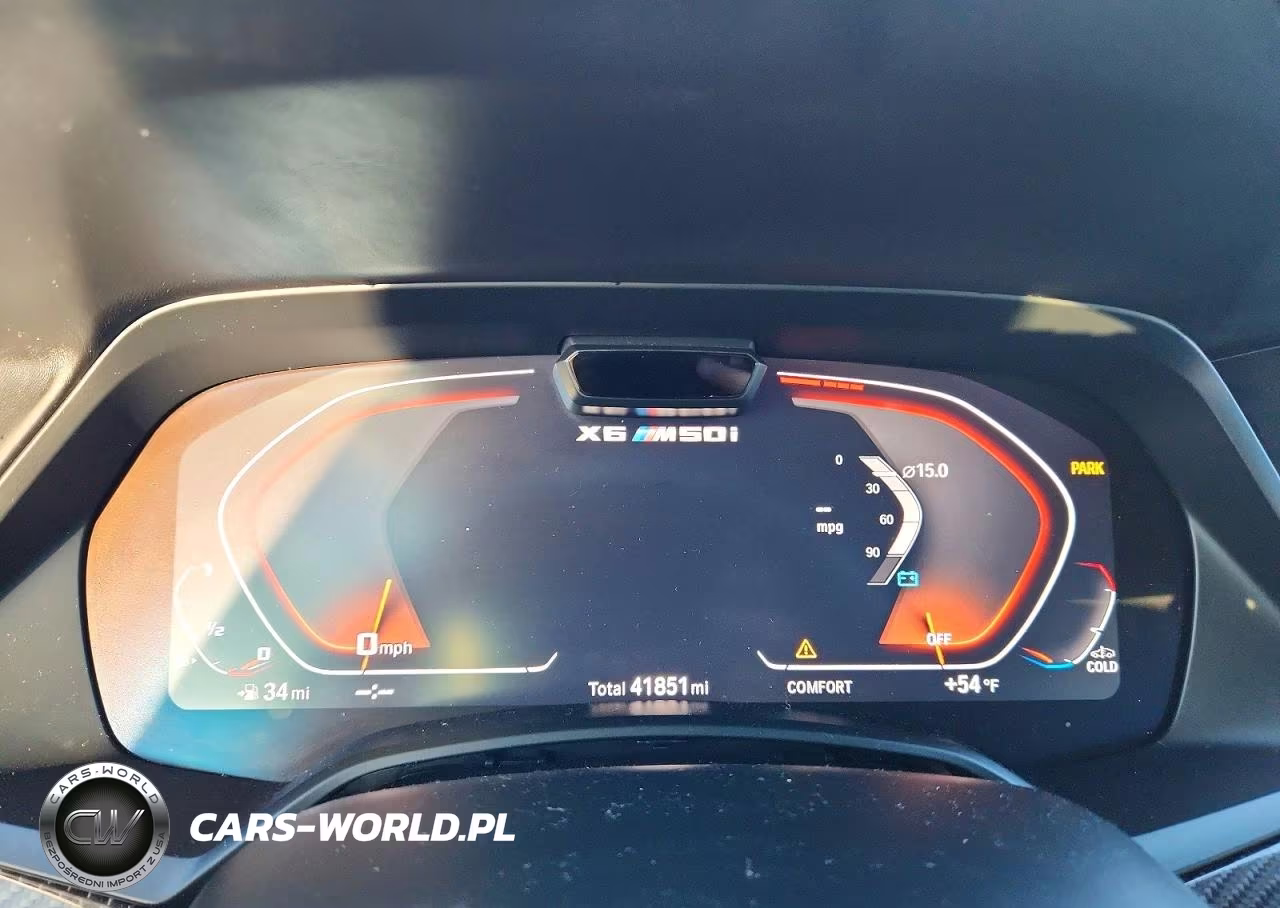 2021 BMW X6 M50I VIN:5UXCY8C0XM9H25687 - 9