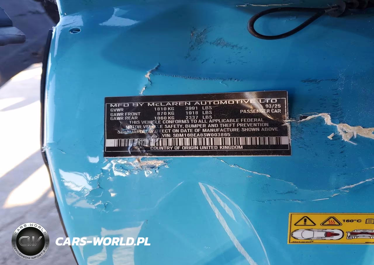 2025 Mclaren Automotive Artura VIN:SBM16BEA8SW003865 - 13