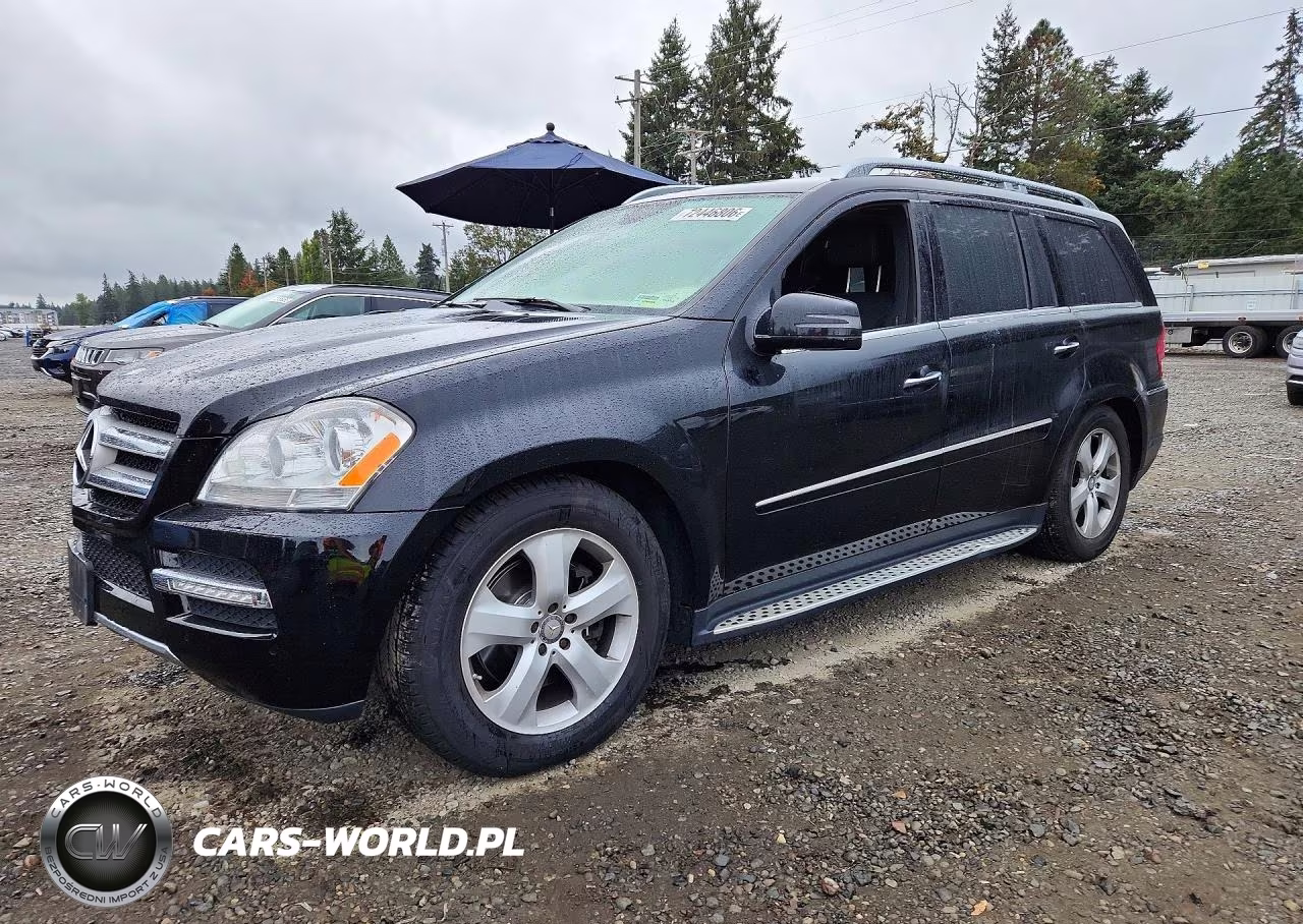 2012 Mercedes-Benz Gl 450 4Matic VIN:4JGBF7BE4CA781043 - 1