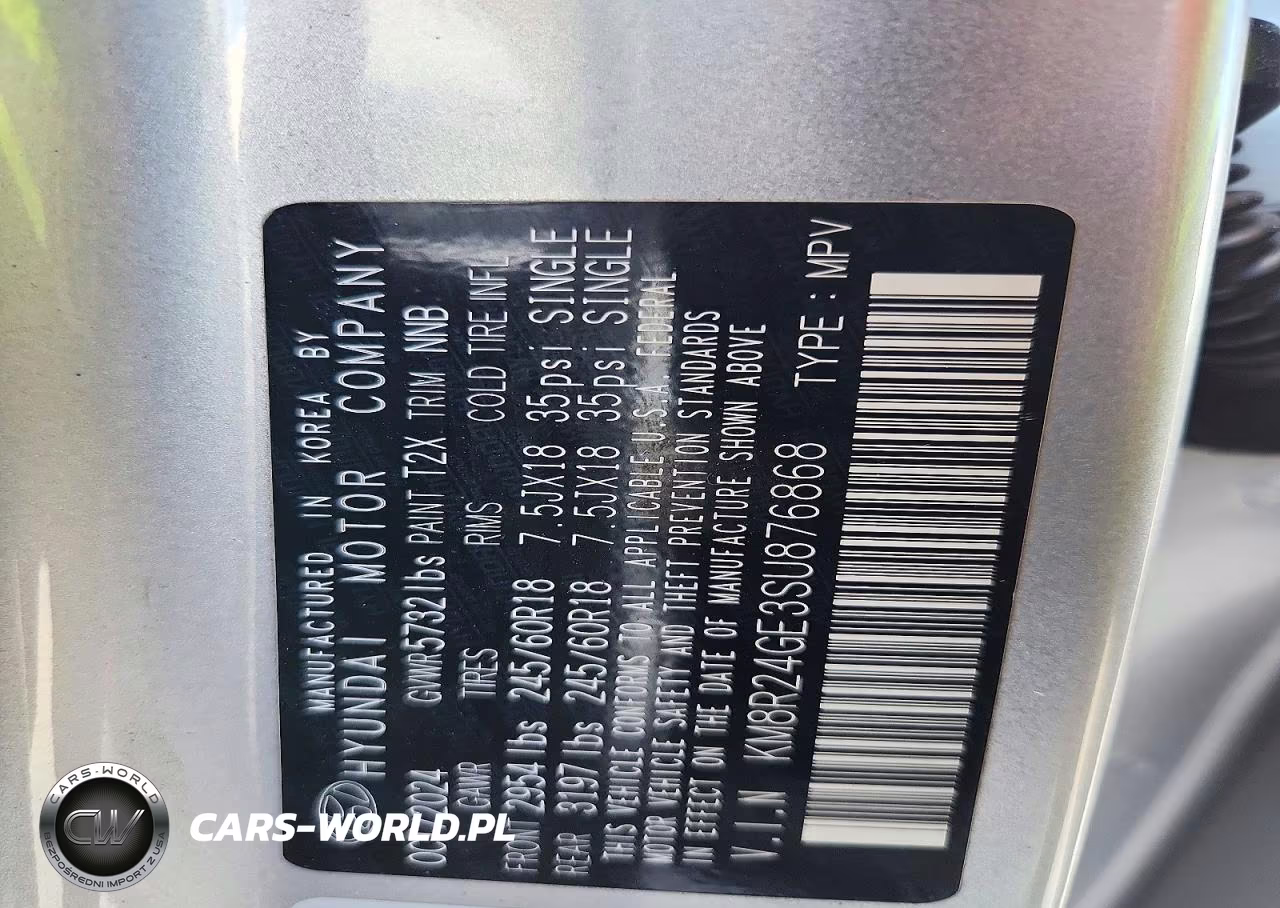 2025 Hyundai Palisade Sel VIN:KM8R24GE3SU876868 - 13