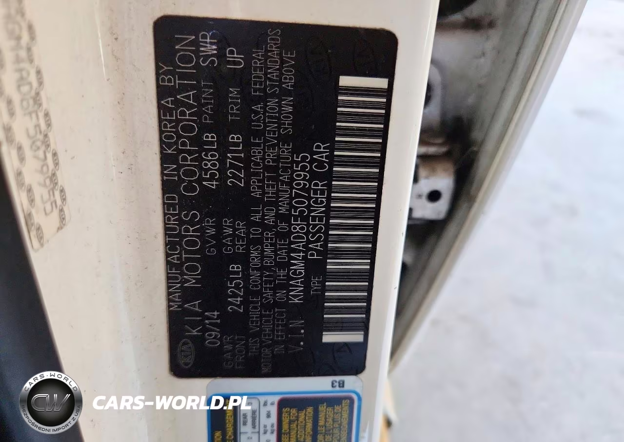2015 Kia Optima Hybrid VIN:KNAGM4AD8F5079955 - 12