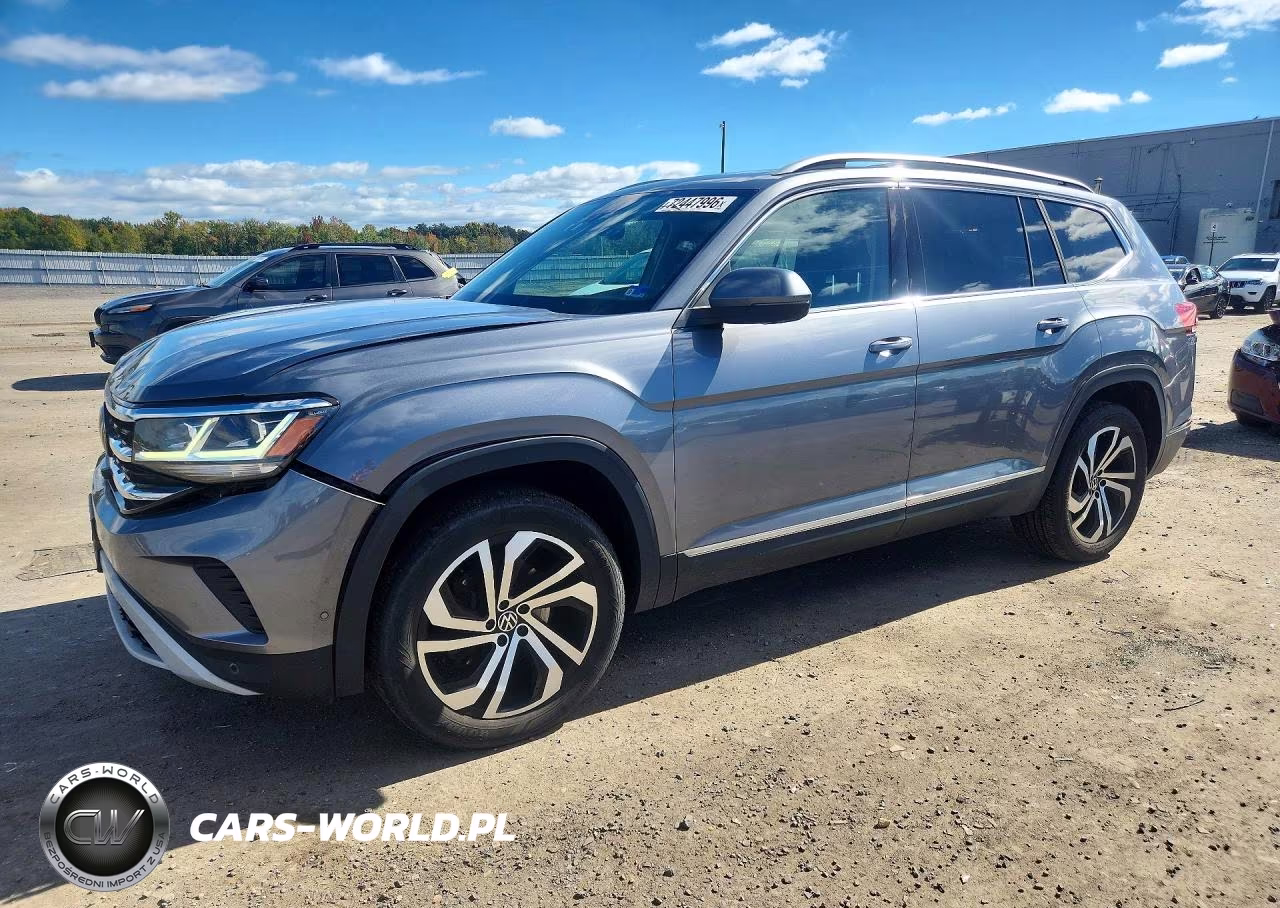 2021 Volkswagen Atlas Sel Premium VIN:1V2TR2CA9MC527914 - 1
