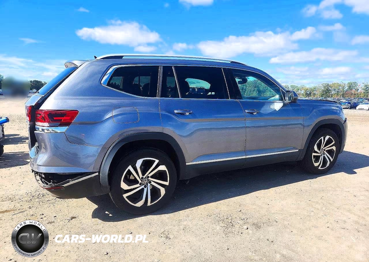 2021 Volkswagen Atlas Sel Premium VIN:1V2TR2CA9MC527914 - 3