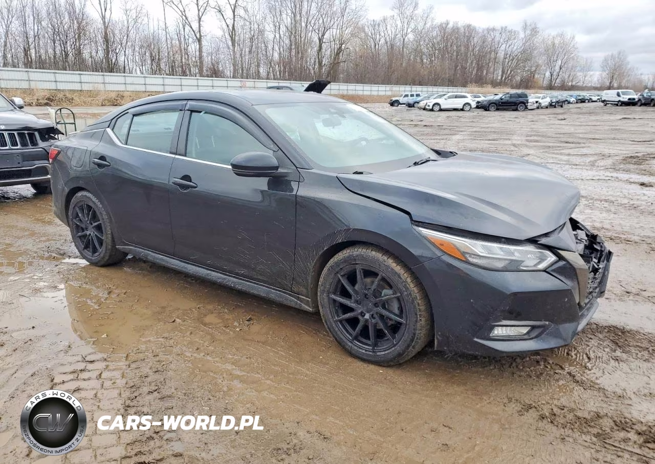 2021 Nissan Sentra Sr VIN:3N1AB8DV1MY306402 - 4