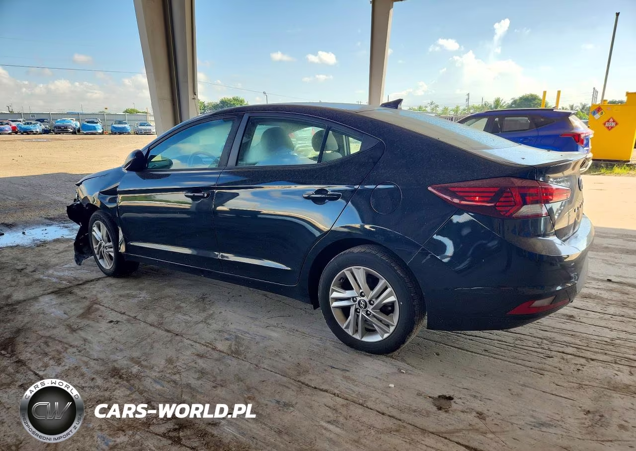 2019 Hyundai Elantra Sel VIN:KMHD84LF8KU832002 - 2