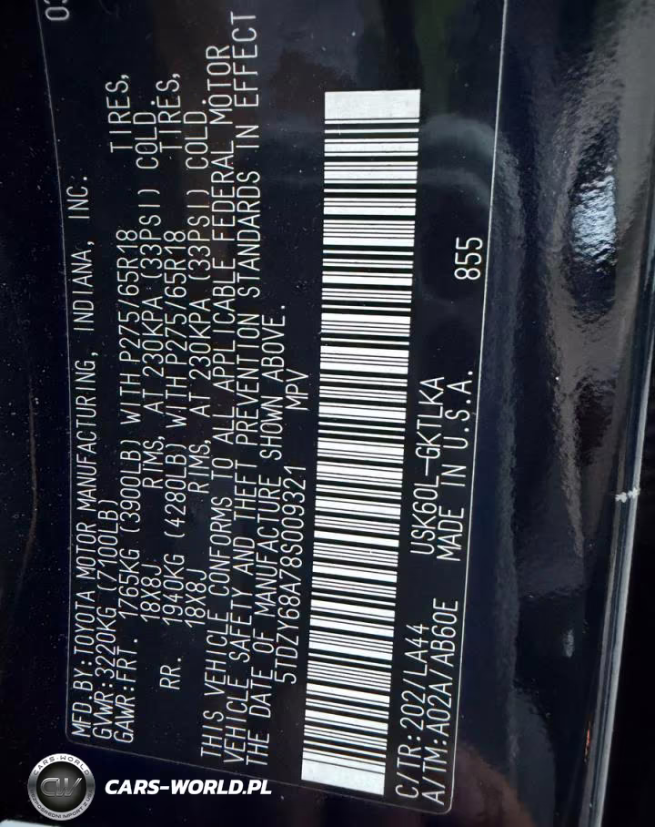 2008 Toyota Sequoia Limited VIN:5TDZY68A78S009321 - 10