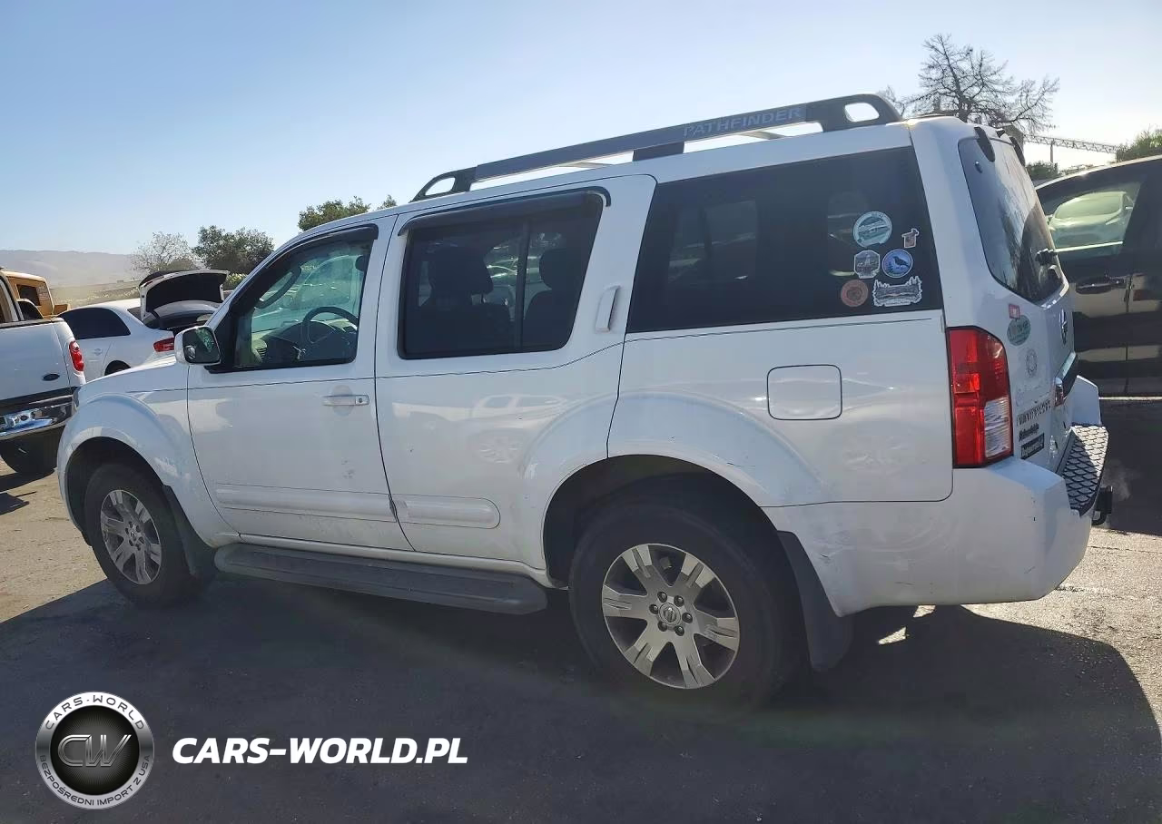 2005 Nissan Pathfinder Xe VIN:5N1AR18W65C754840 - 2