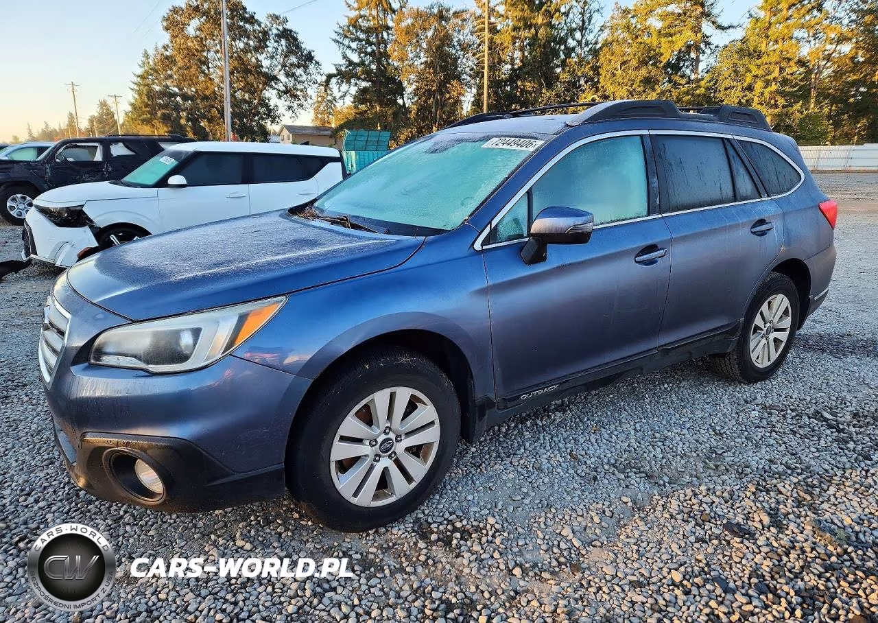 2016 Subaru Outback 2.5I Premium VIN:4S4BSAHC6G3201607 - 1