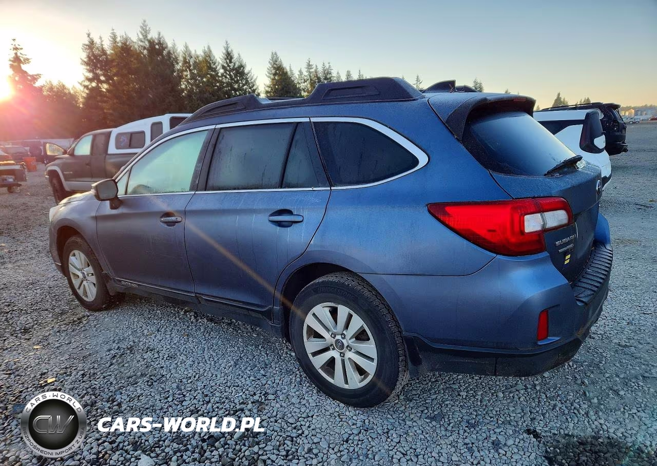 2016 Subaru Outback 2.5I Premium VIN:4S4BSAHC6G3201607 - 2