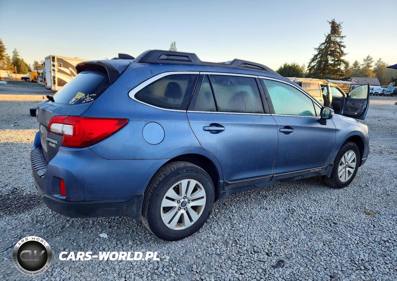 2016 Subaru Outback 2.5I Premium VIN:4S4BSAHC6G3201607 - 3