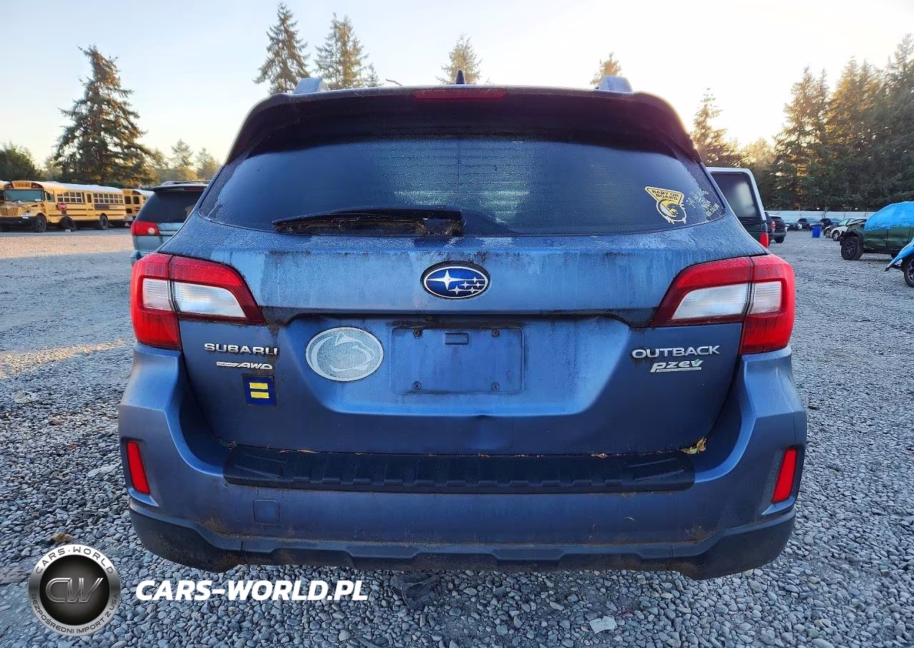 2016 Subaru Outback 2.5I Premium VIN:4S4BSAHC6G3201607 - 6