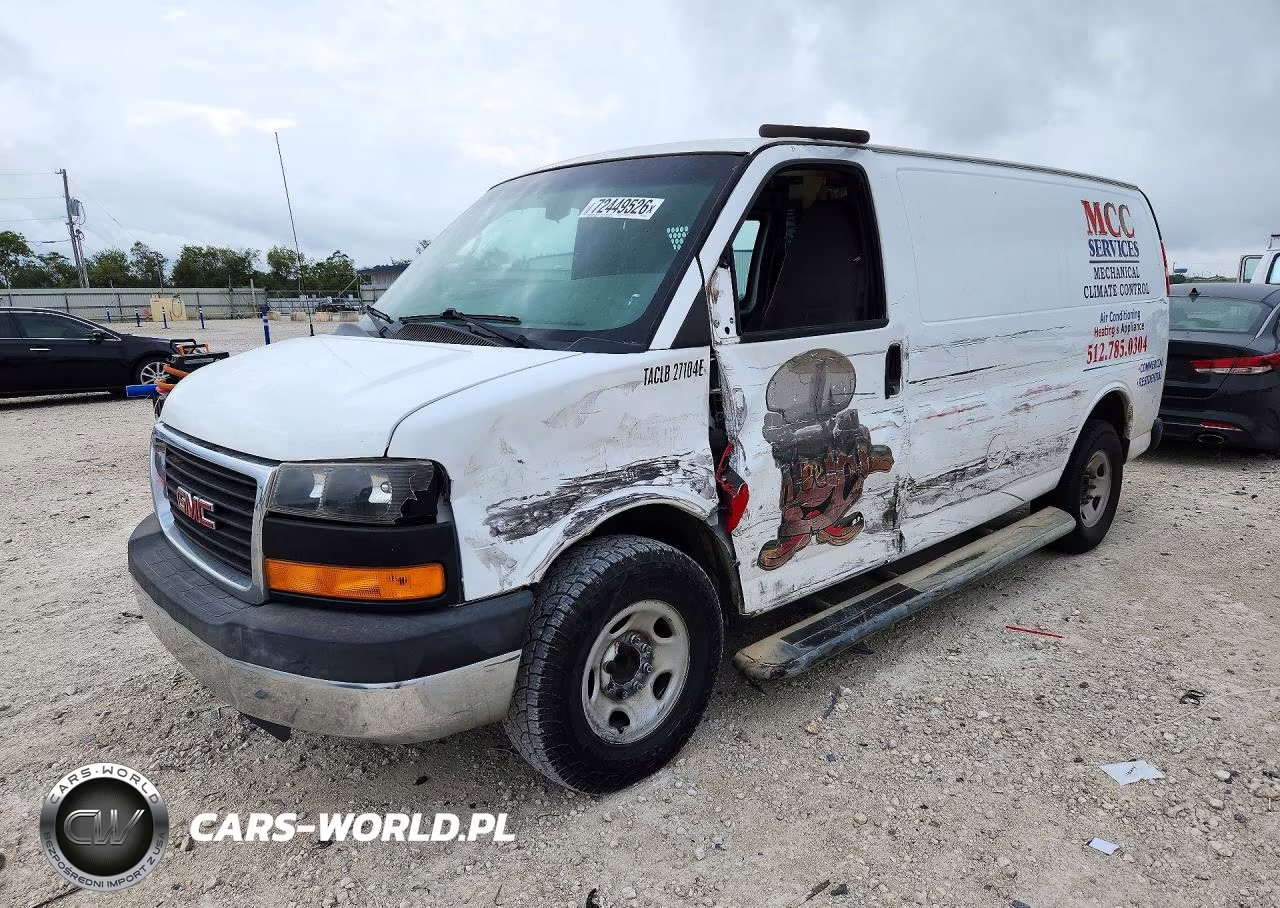 2014 GMC Savana G2500 VIN:1GTW7FCA1E1909718 - 1