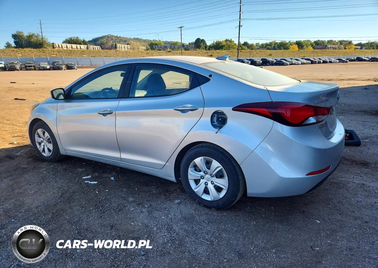 2016 Hyundai Elantra Se VIN:5NPDH4AE3GH674734 - 2