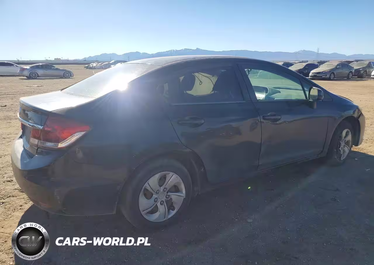 2013 Honda Civic Lx VIN:19XFB2F53DE259114 - 3