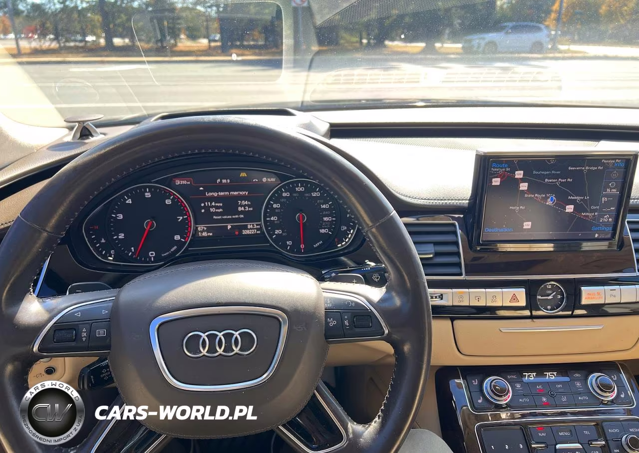 2017 Audi A8 L Quattro VIN:WAU43AFDXHN014203 - 7