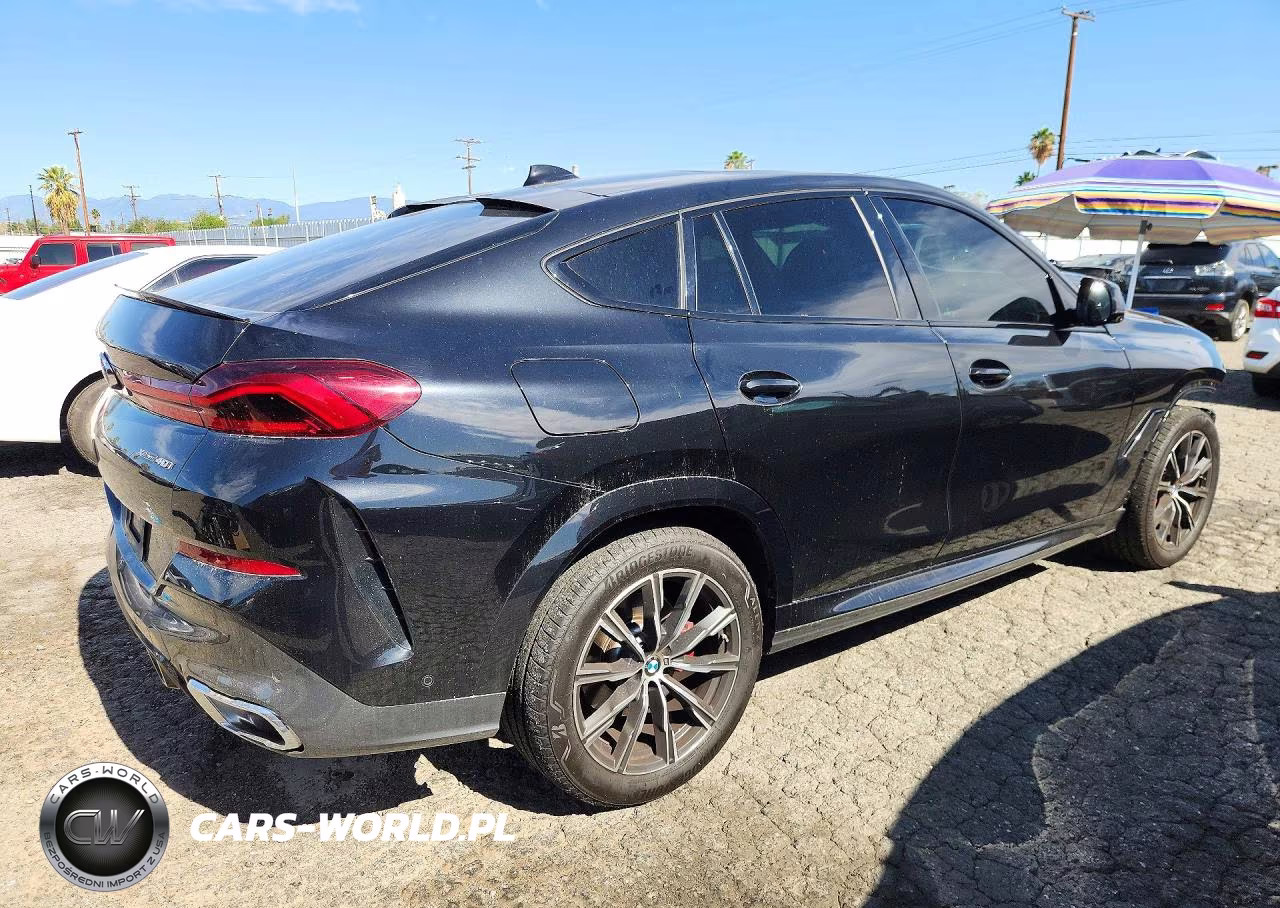 2023 BMW X6 xDrive40I VIN:5UXCY6C06P9N45418 - 3