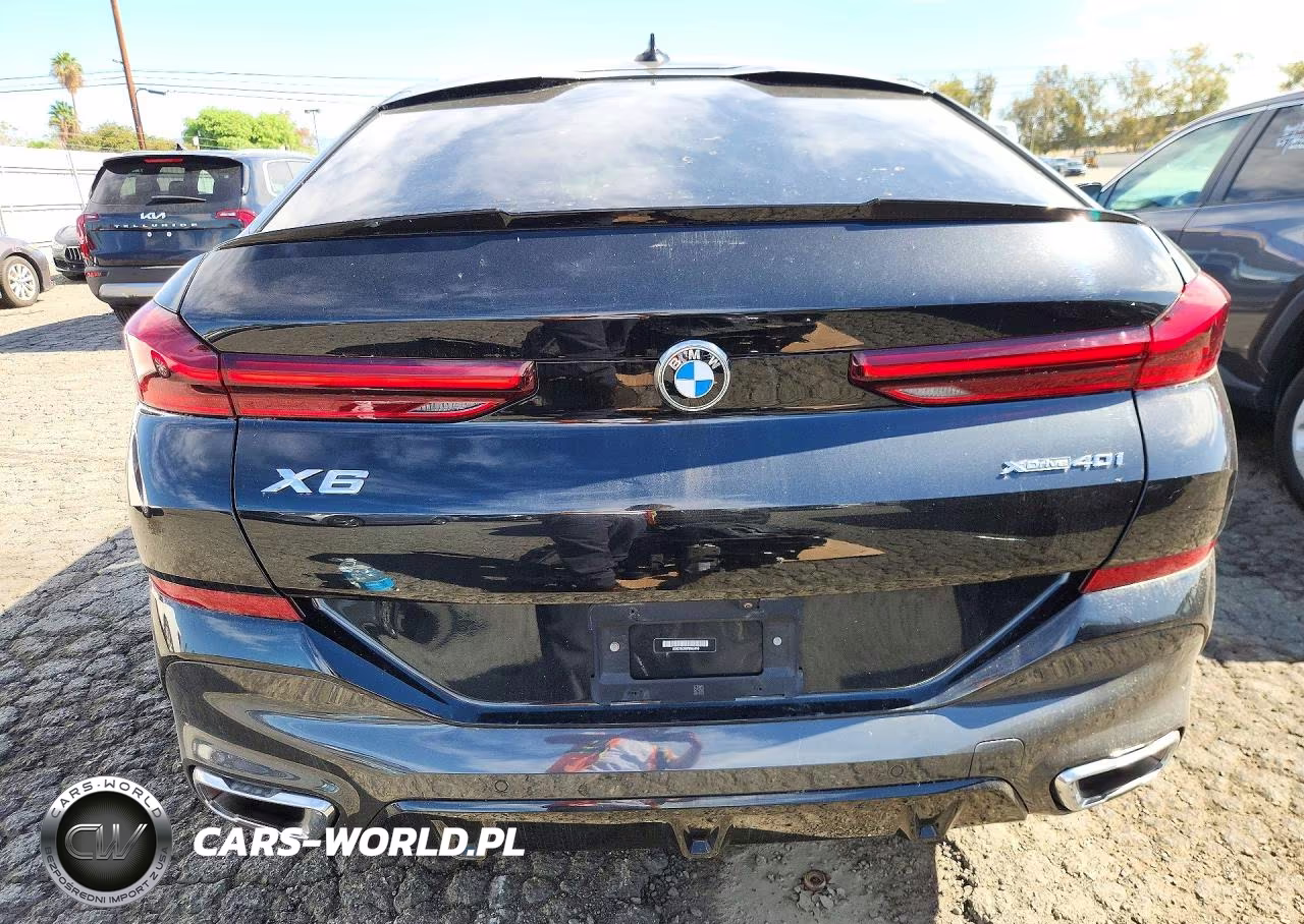 2023 BMW X6 xDrive40I VIN:5UXCY6C06P9N45418 - 6