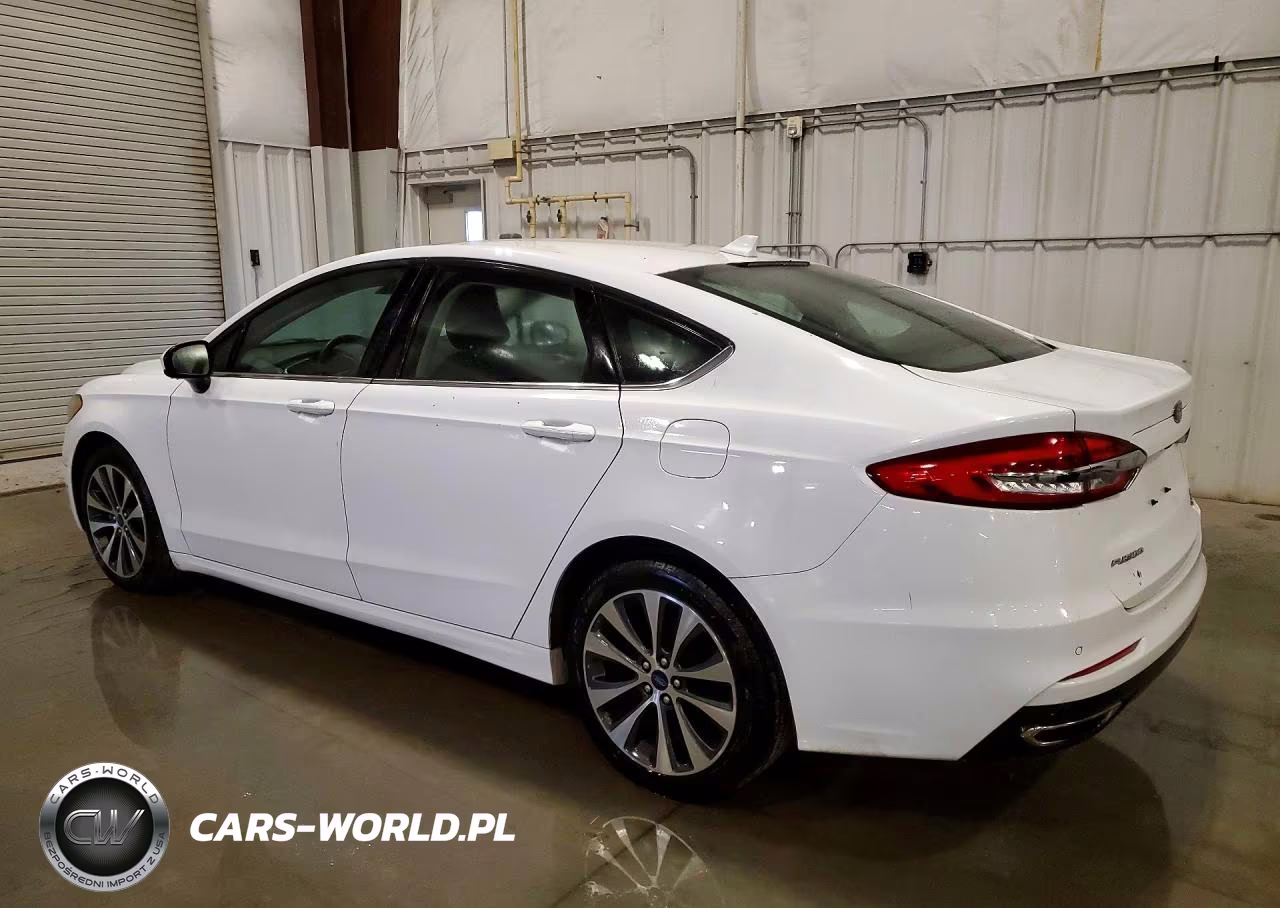 2019 Ford Fusion Se VIN:3FA6P0T90KR217606 - 2