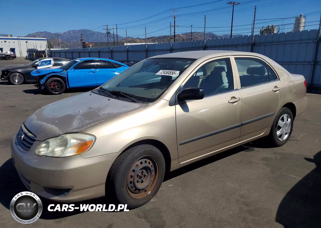 2004 Toyota Corolla Ce VIN:1NXBR32E54Z244066 - 1