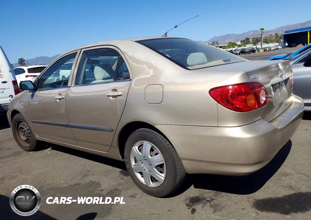 2004 Toyota Corolla Ce VIN:1NXBR32E54Z244066 - 2