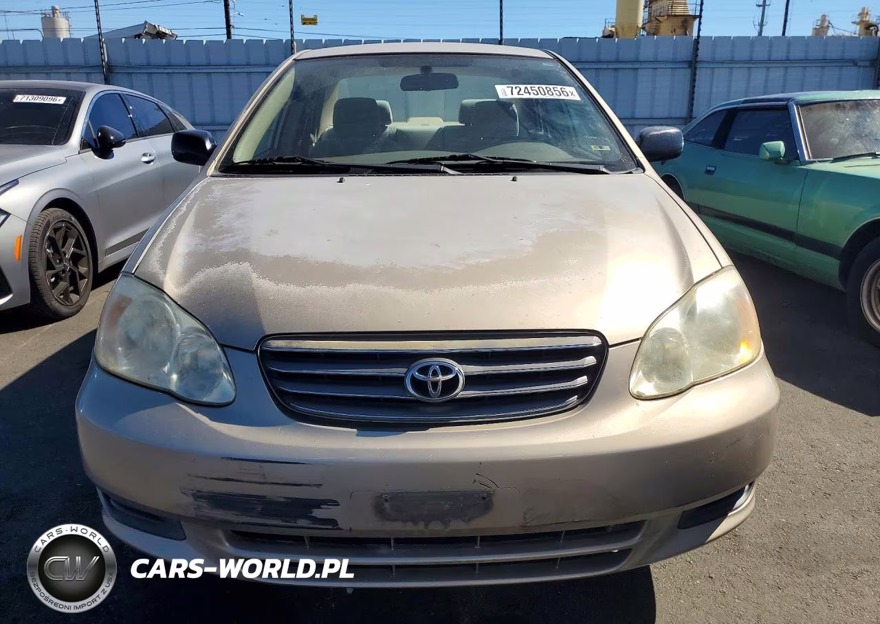 2004 Toyota Corolla Ce VIN:1NXBR32E54Z244066 - 5
