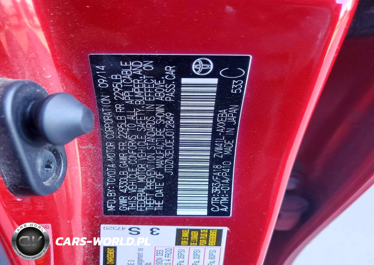 2014 Toyota Prius V Three VIN:JTDZN3EU0EJ012849 - 12