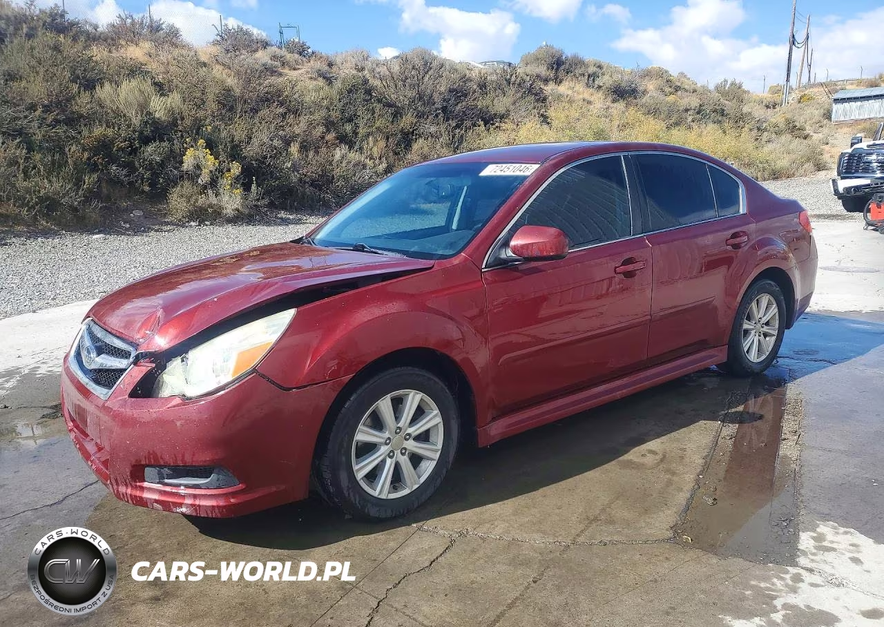 2011 Subaru Legacy 2.5I Premium VIN:4S3BMBC63B3260130 - 1