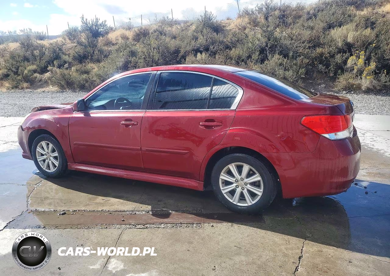 2011 Subaru Legacy 2.5I Premium VIN:4S3BMBC63B3260130 - 2