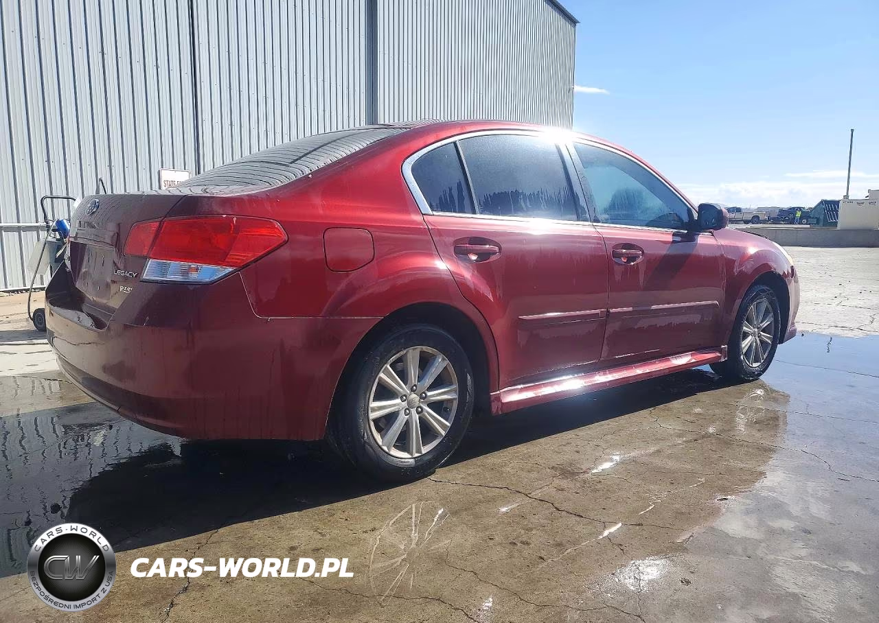 2011 Subaru Legacy 2.5I Premium VIN:4S3BMBC63B3260130 - 3