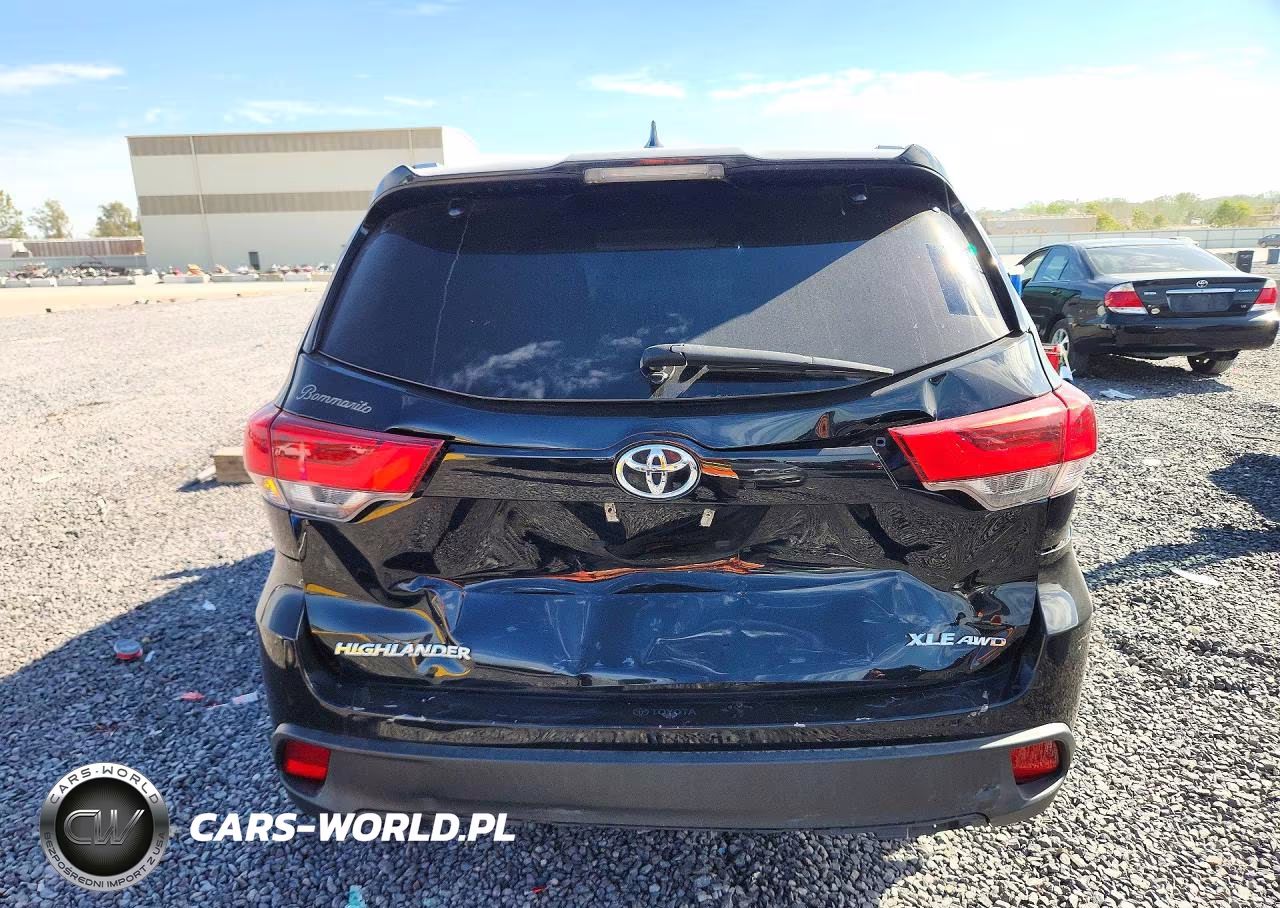 2019 Toyota Highlander Xle VIN:5TDJZRFH1KS583559 - 6