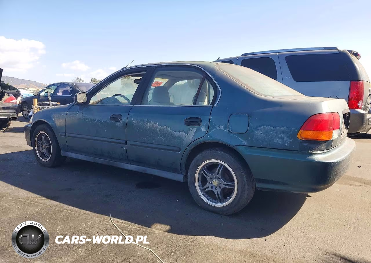 1998 Honda Civic Lx VIN:2HGEJ6679WH622614 - 2