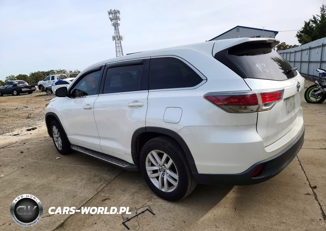 2016 Toyota Highlander Le VIN:5TDZARFH2GS021218 - 2