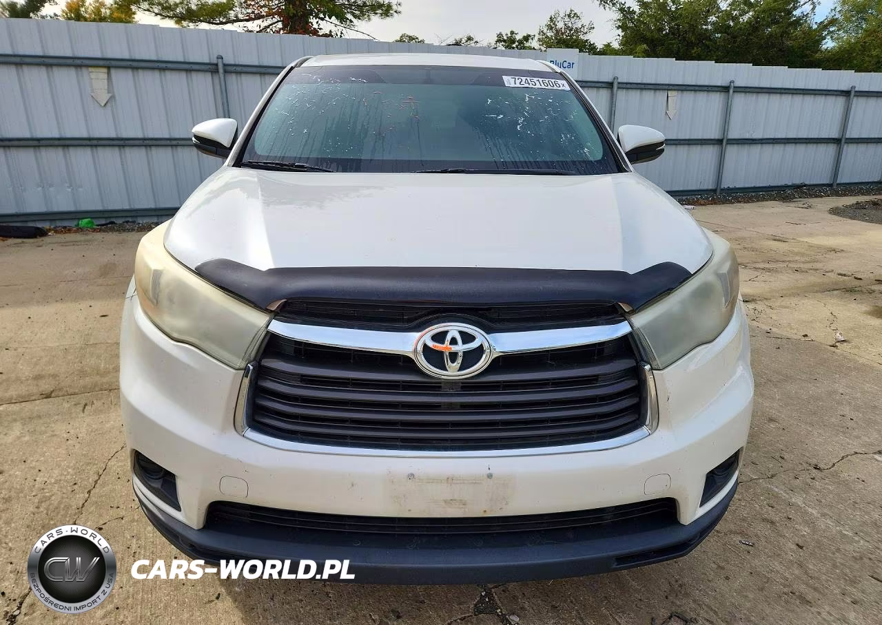 2016 Toyota Highlander Le VIN:5TDZARFH2GS021218 - 5