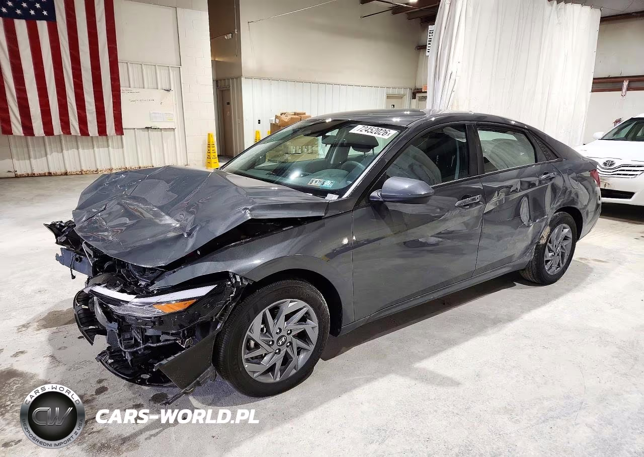 2026 Hyundai Elantra Hybrid Blue