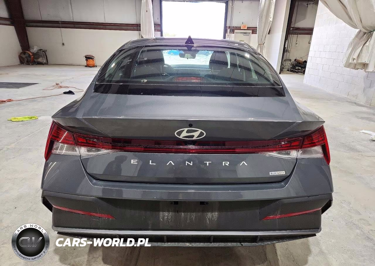 2026 Hyundai Elantra Hybrid Blue VIN:KMHLM4DJ6TU206041 - 6