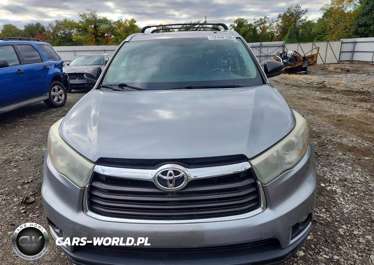 2015 Toyota Highlander Xle VIN:5TDJKRFH6FS086033 - 5