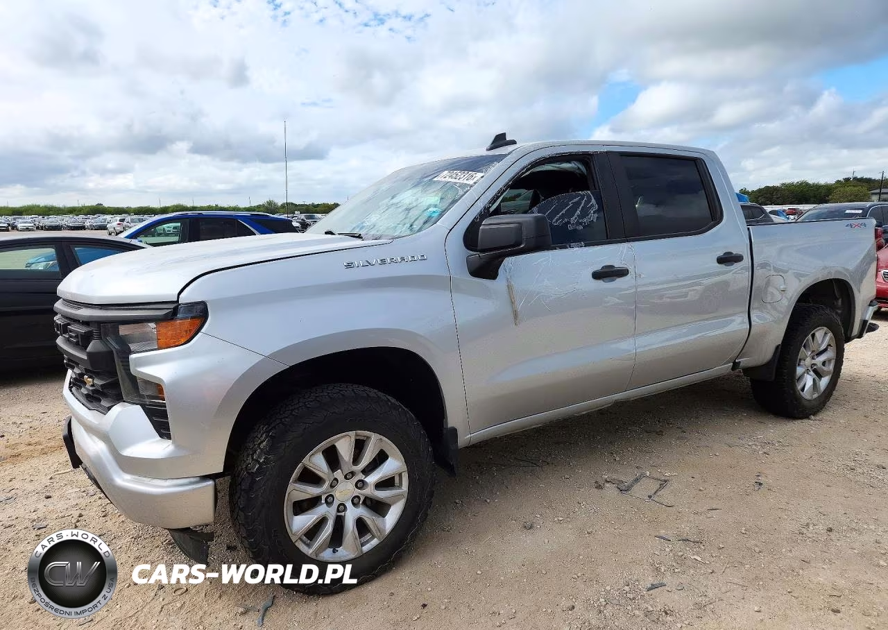 2022 Chevrolet Silverado K1500 Custom VIN:1GCPDBEK0NZ521523 - 1